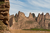 070624-1622 View of the Yellow River and the Xiaojishi Mountains (Gansu)