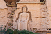 070624-1672 27m high, seated Buddha at Binglingsi (Yongjing, Gansu)