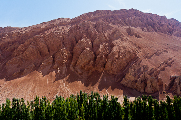The Flaming Mountains (Turfan Basin, Xinjiang)