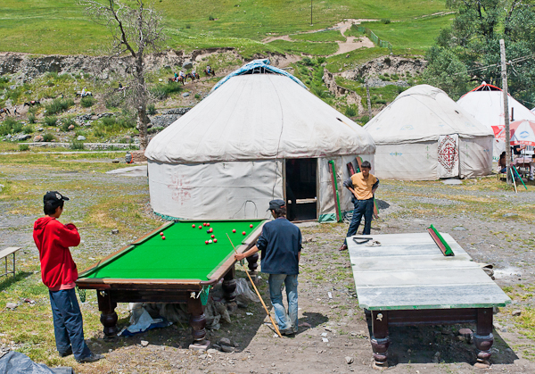 Billiards in West White Poplar Gully, Xinjiang