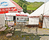 070701-2035 Outdoor eatery at West White Poplar Gully (Xinjiang)