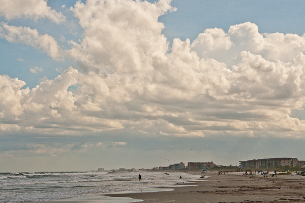 Beach south of Cape Canaveral (Florida)