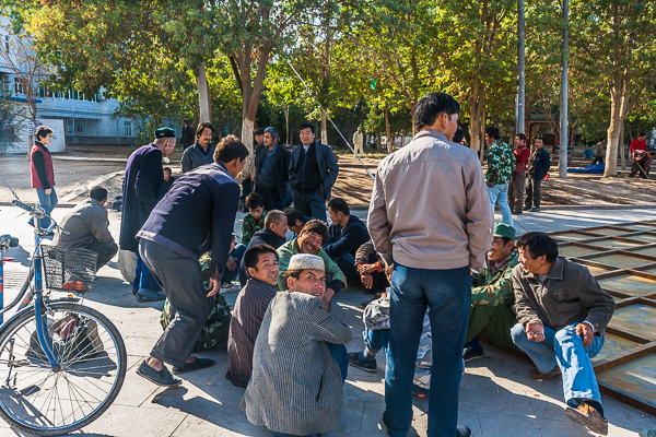 Street scene in Turfan