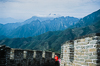 031001-002-32 The Mutianyu Mountains from the Great Wall, northern China