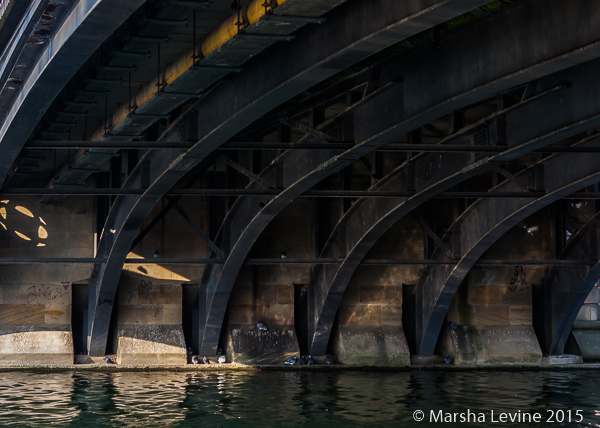 Under the Victoria Avenue Bridge, Cambridge (UK)