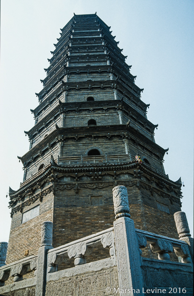 The Famen Temple Pagoda, Shaanxi