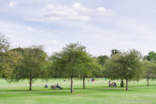 On Jesus Green, Cambridge