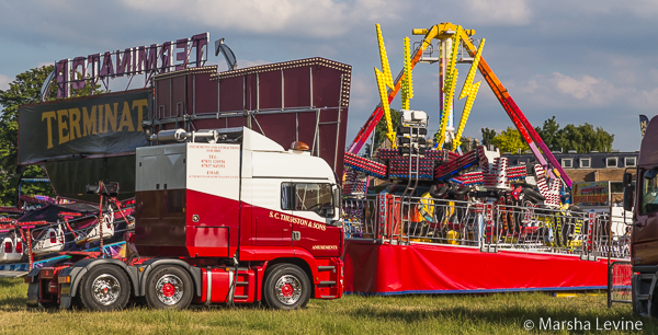 Funfair on Midsummer Common, Cambridge