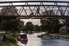 150827-1830 An evening view of Cutter Ferry Footbridge, River Cam