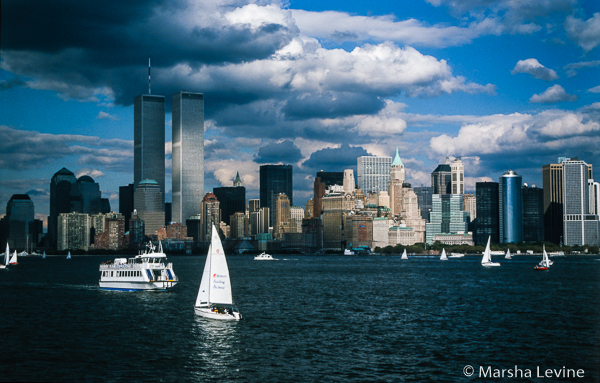 Manhattan skyline, October 2000, NYC