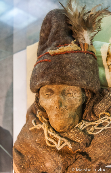 Bronze Age mummy from Xiaohe, Xinjiang